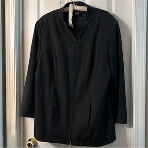 Black Zip-Up Jacket